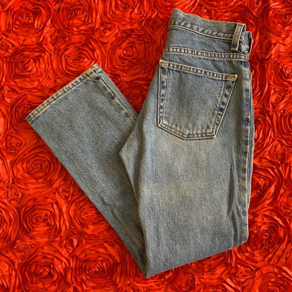 Vintage Gap Boot Cut Jeans Light Wash Made in USA.